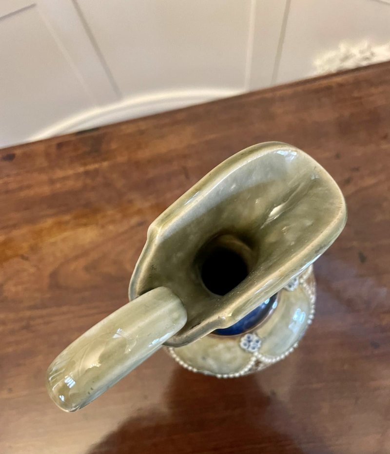 Antique Victorian Quality Doulton Lambeth Jug - Image 2